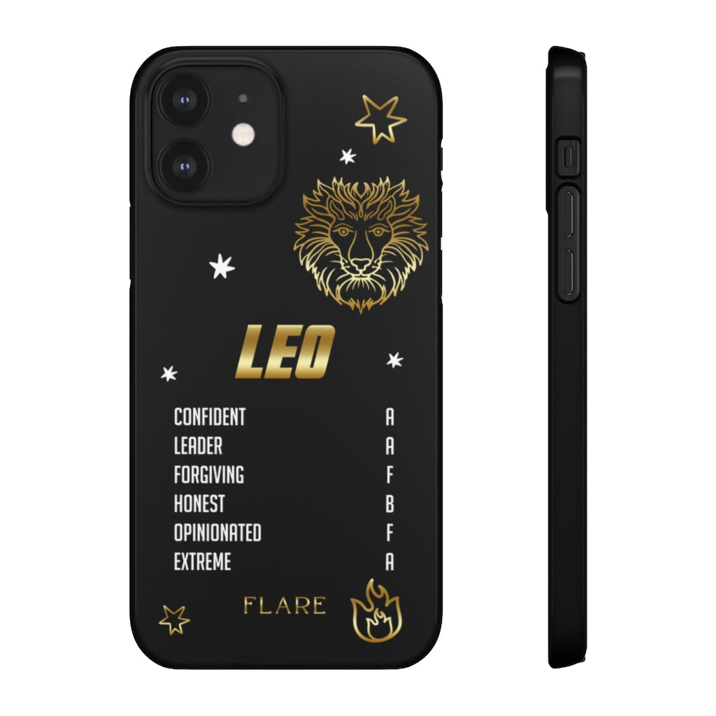 Leo Zodiac Report Card IPhone Cases