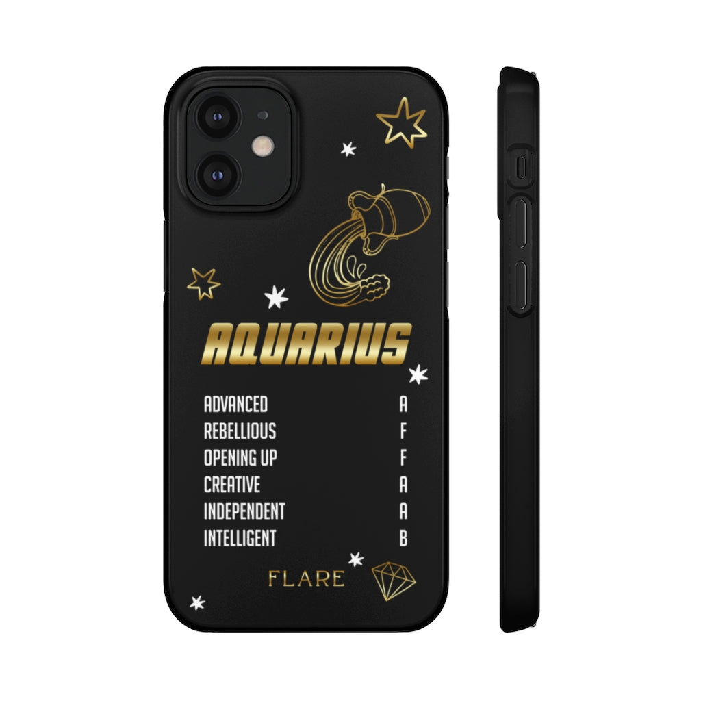 Aquarius Zodiac Report Card IPhone Cases