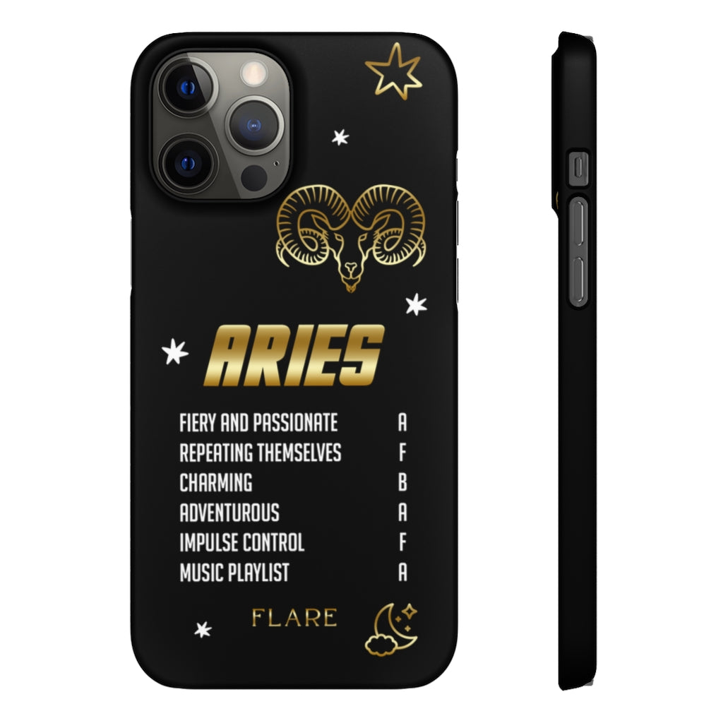 Aries Report Card Iphone Case