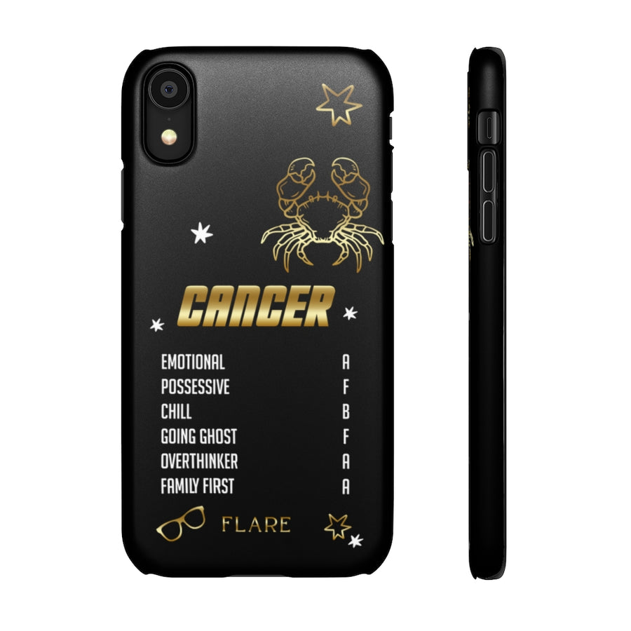 Cancer Zodiac Report Card Cases