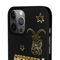 Capricorn Zodiac Report Card IPhone Cases