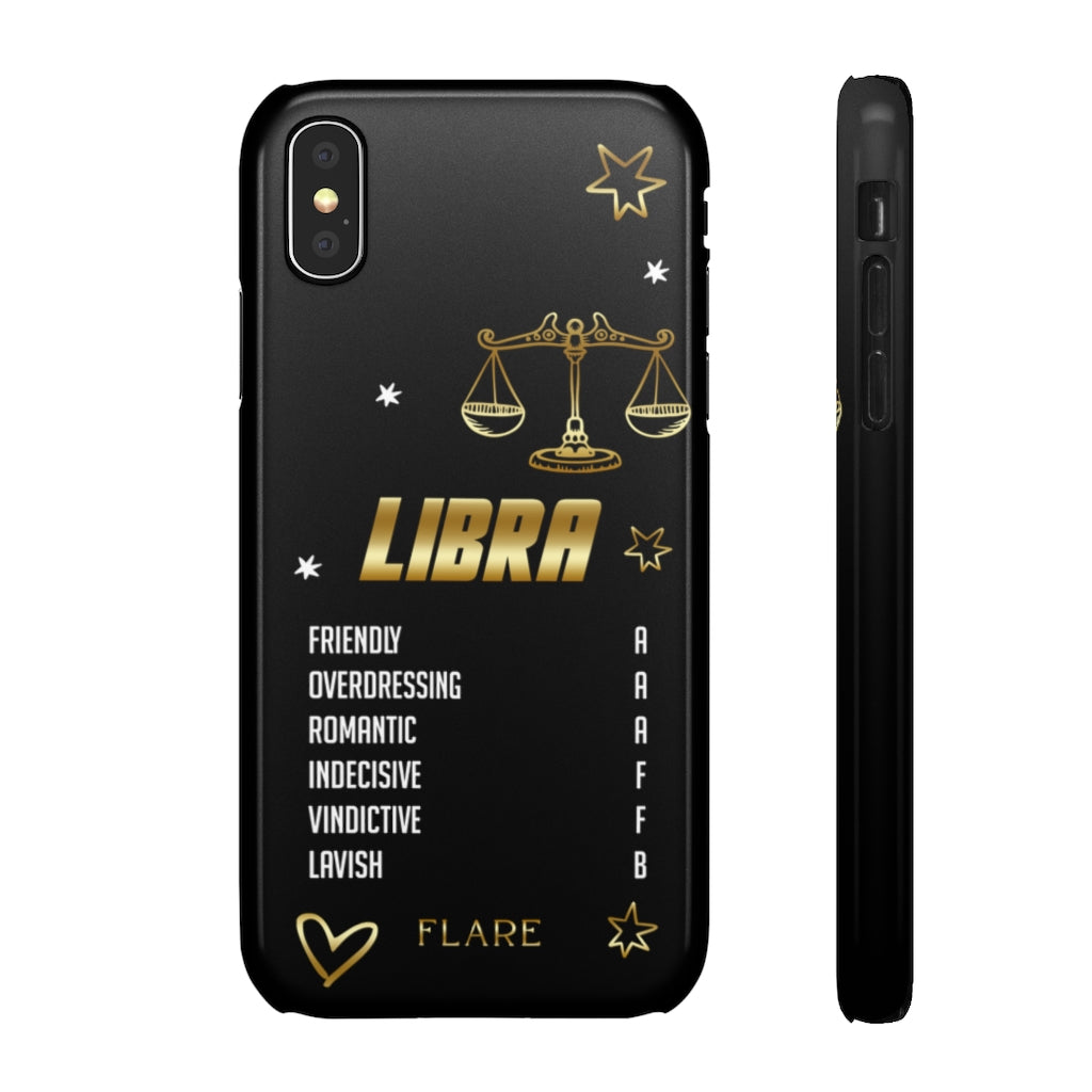 Libra Zodiac Report Card IPhone Cases