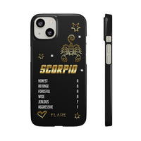 Scorpio Zodiac Report Card IPhone Cases