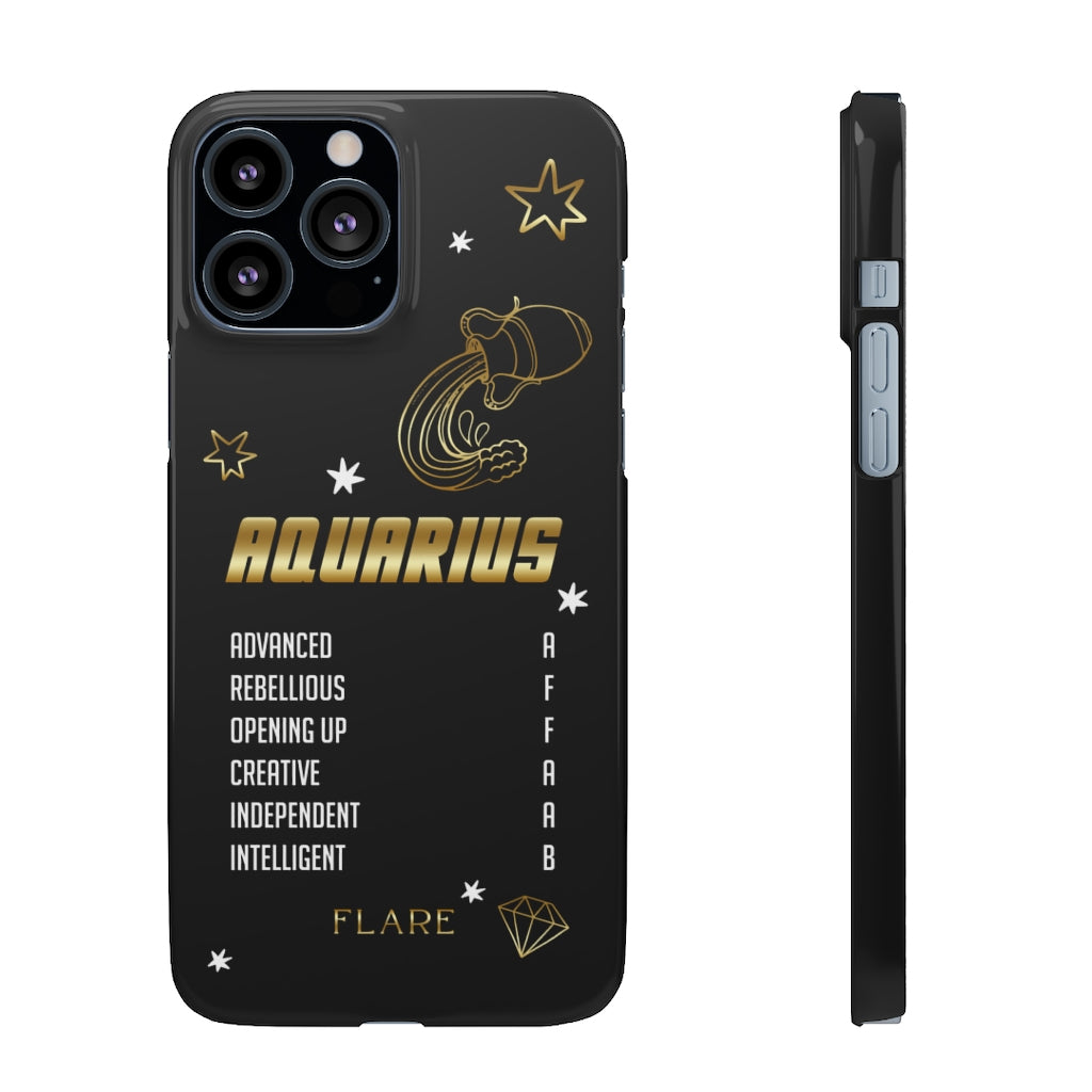 Aquarius Zodiac Report Card IPhone Cases
