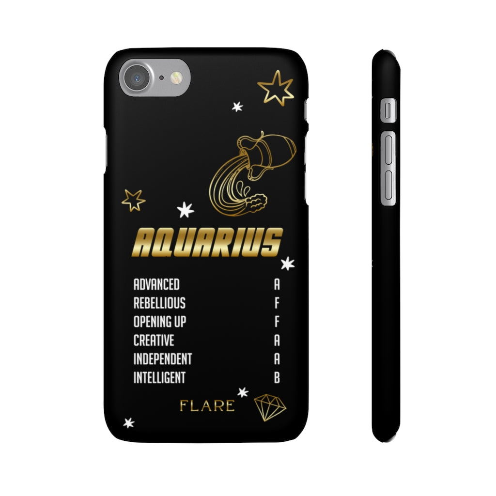 Aquarius Zodiac Report Card IPhone Cases