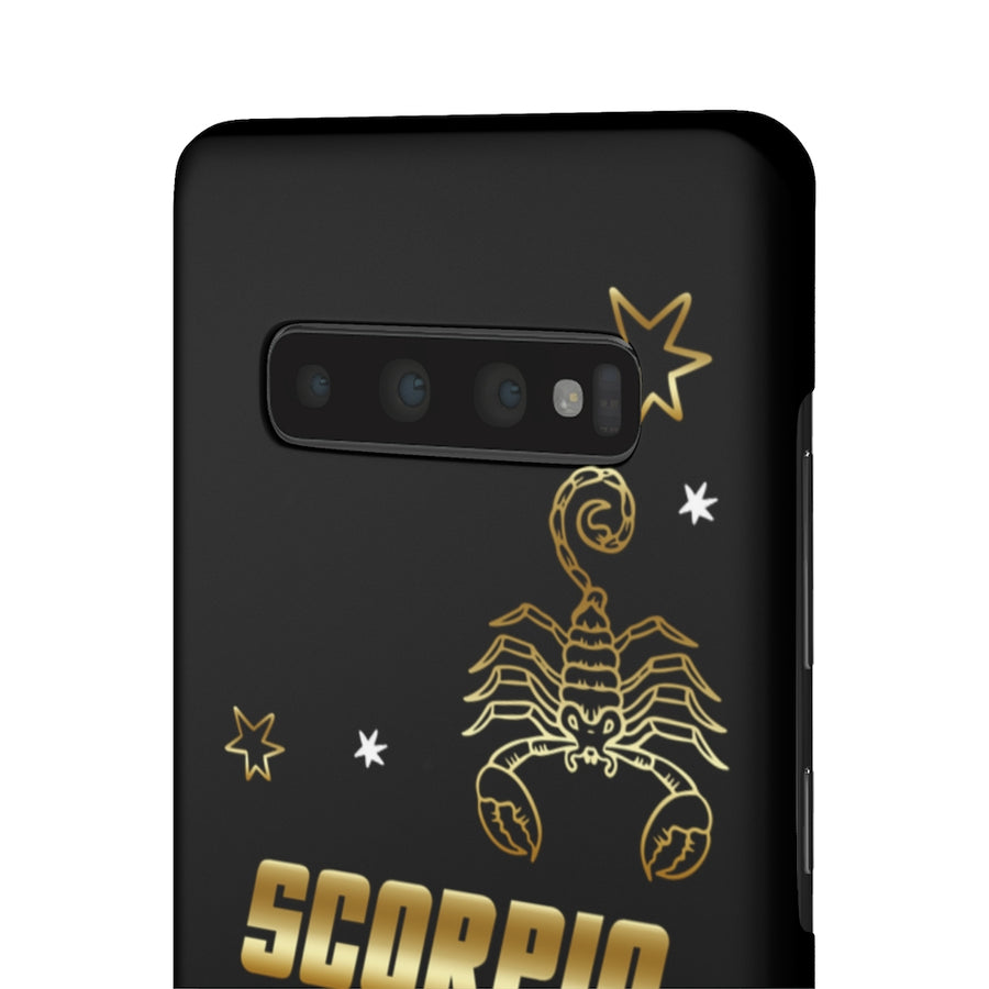 Scorpio Zodiac Report Card IPhone Cases
