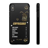 Capricorn Zodiac Report Card IPhone Cases