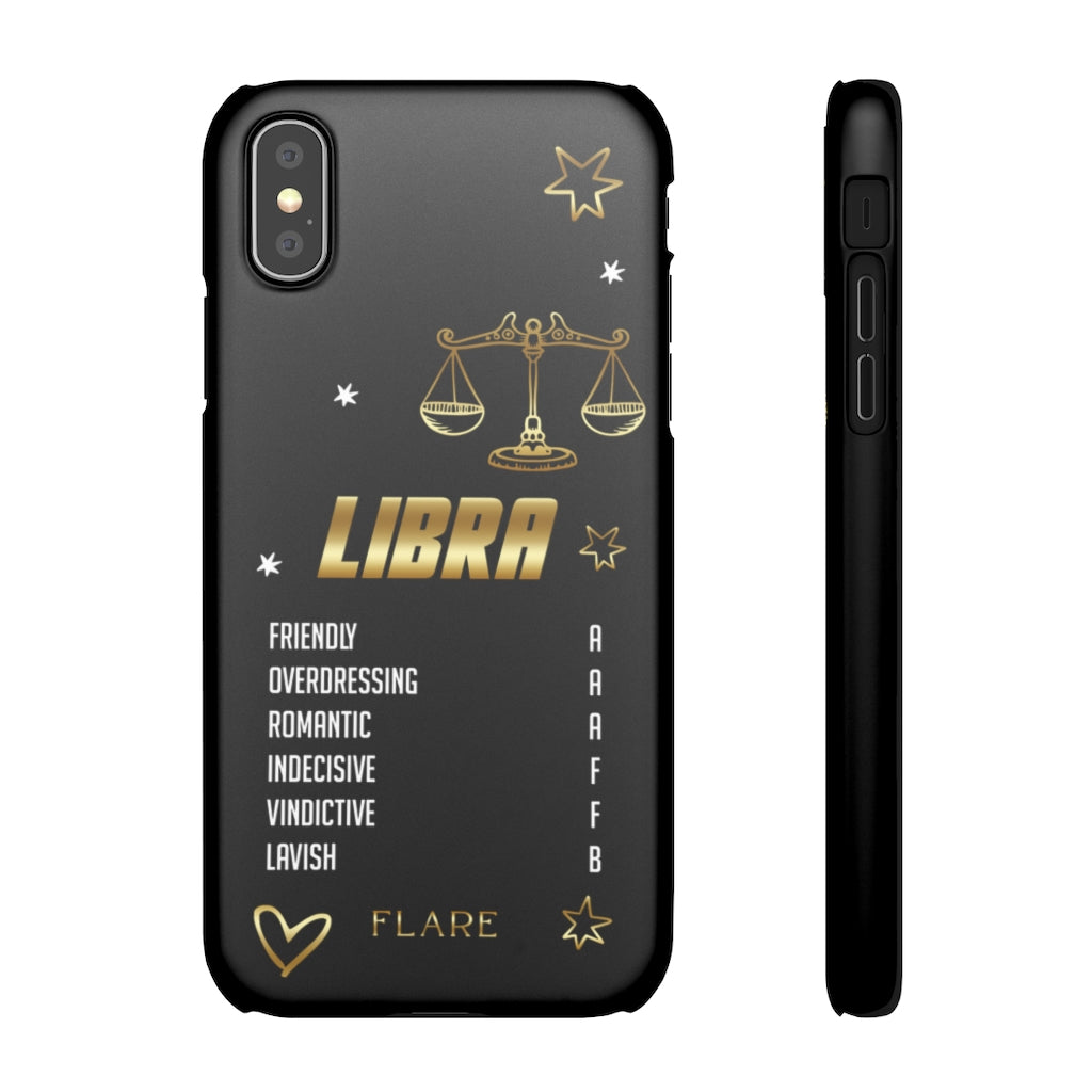 Libra Zodiac Report Card IPhone Cases