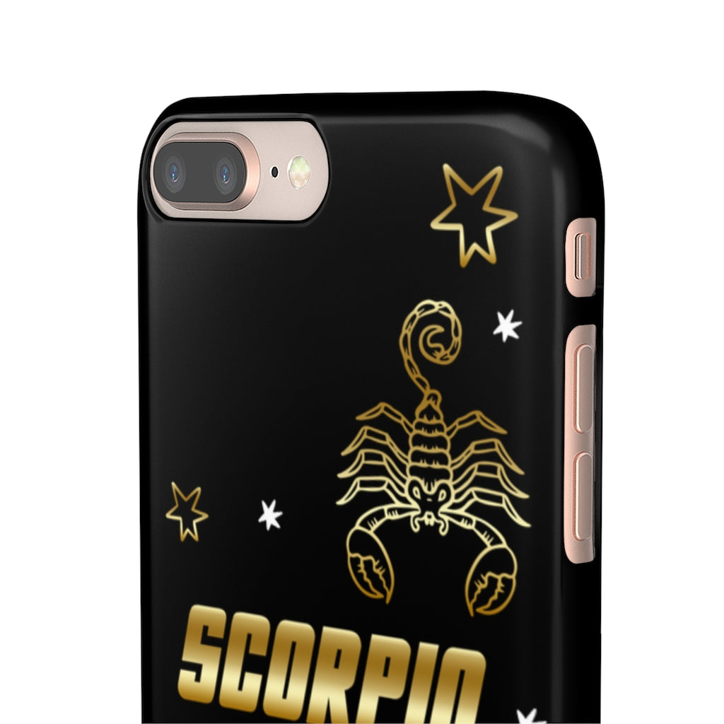 Scorpio Zodiac Report Card IPhone Cases