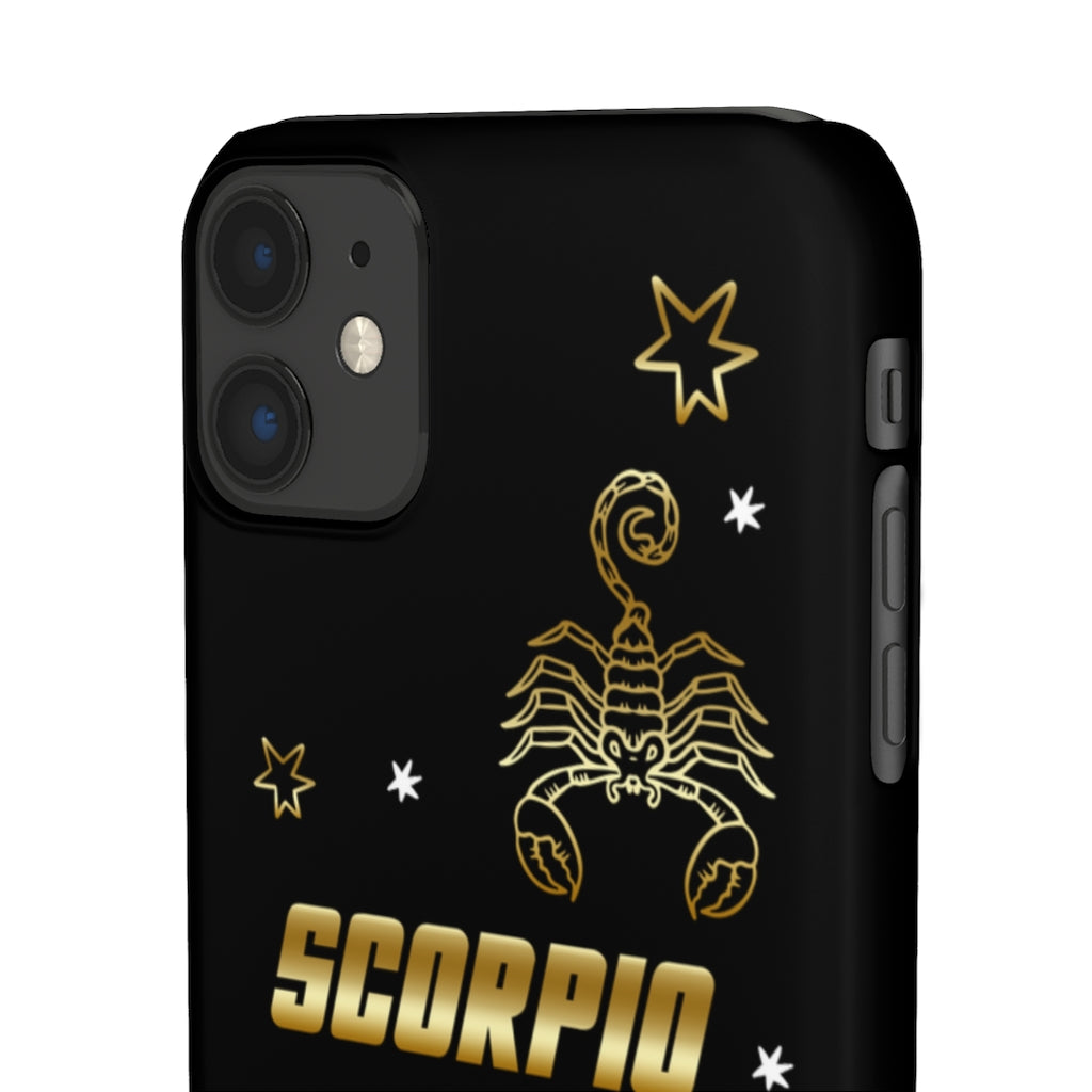 Scorpio Zodiac Report Card IPhone Cases