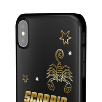 Scorpio Zodiac Report Card IPhone Cases