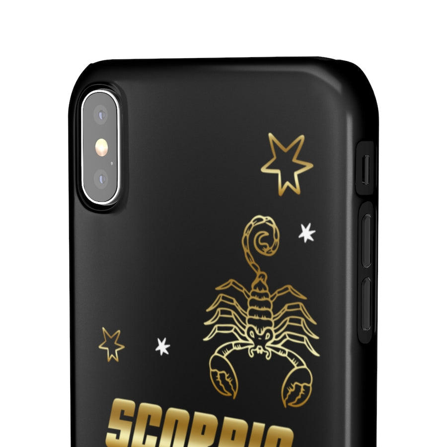 Scorpio Zodiac Report Card IPhone Cases
