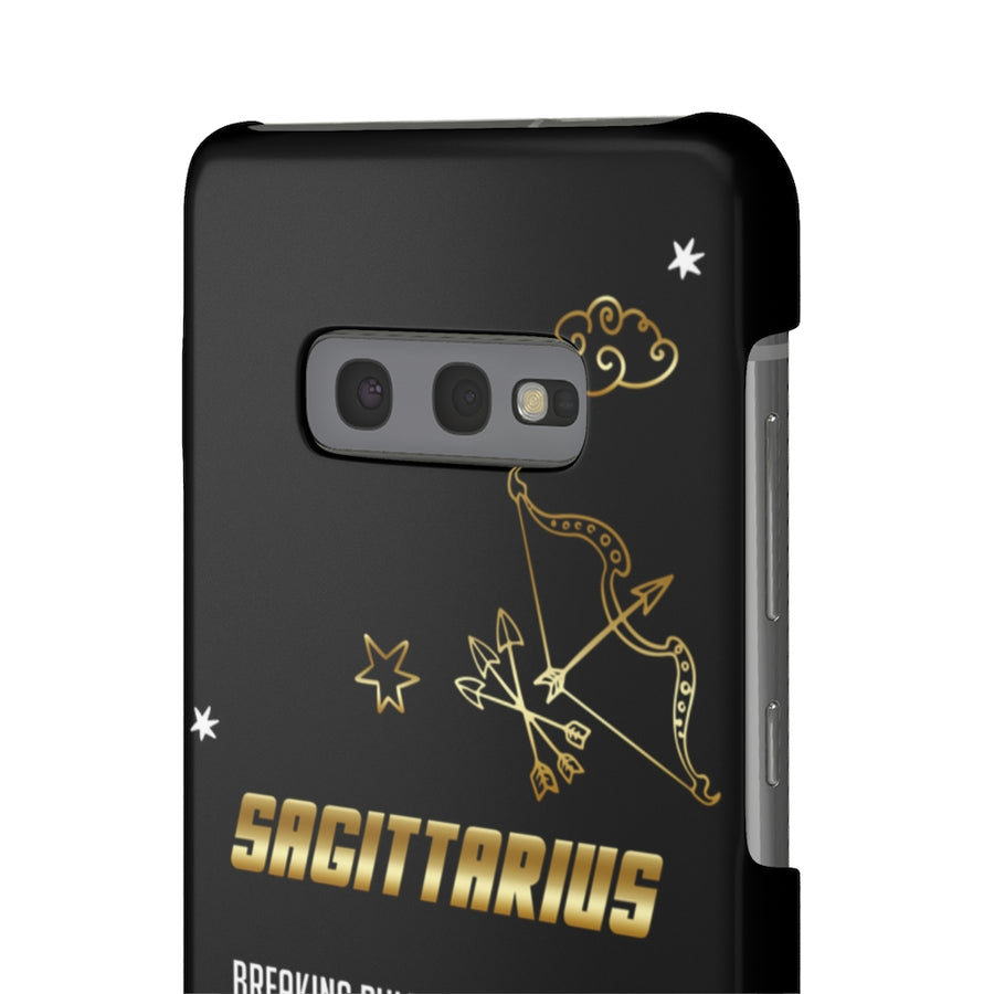 Sagittarius Zodiac Report Card IPhone Cases