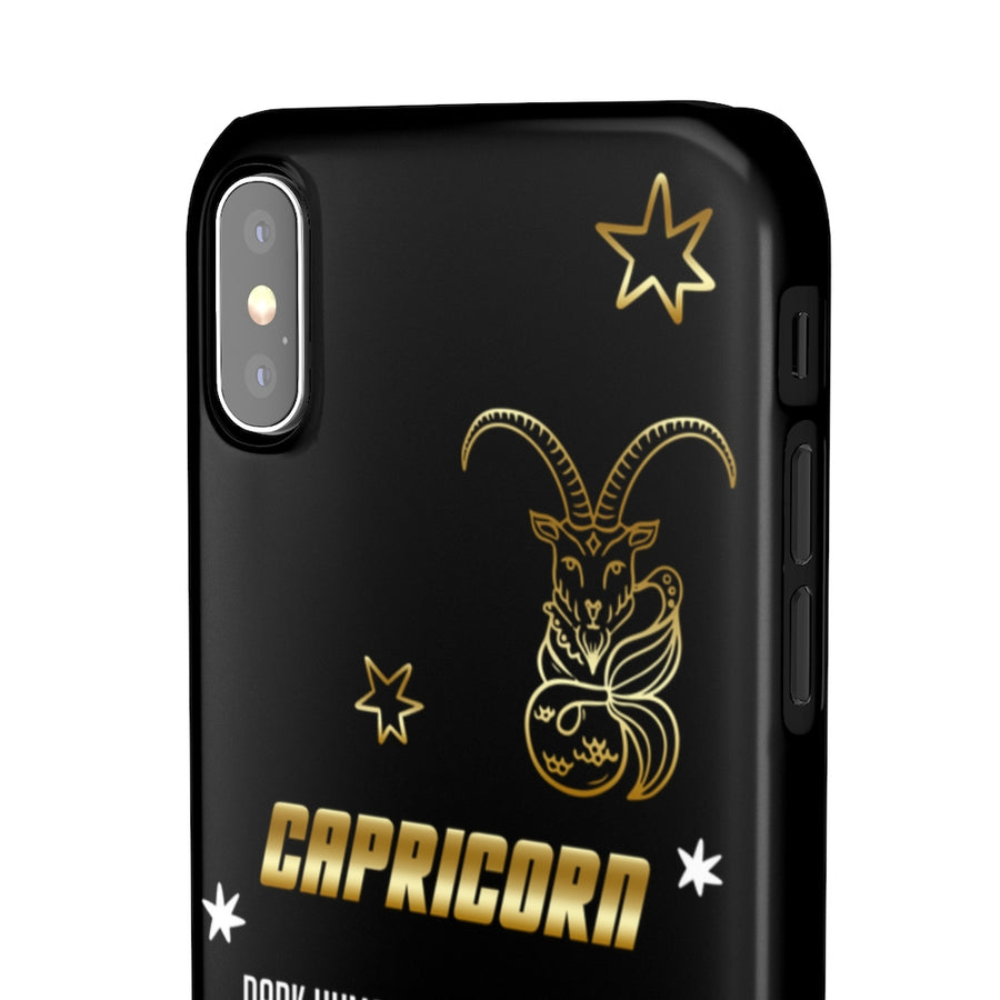 Capricorn Zodiac Report Card IPhone Cases
