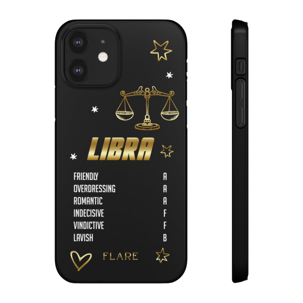 Libra Zodiac Report Card IPhone Cases