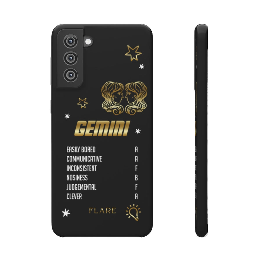 Gemini Zodiac Report Card IPhone Cases