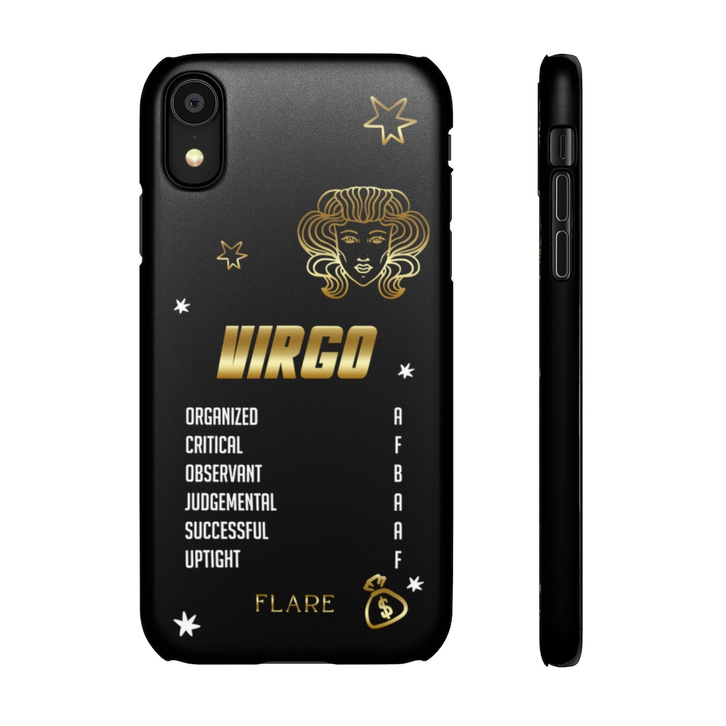 Virgo Zodiac Report Card IPhone Cases