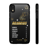 Aquarius Zodiac Report Card IPhone Cases