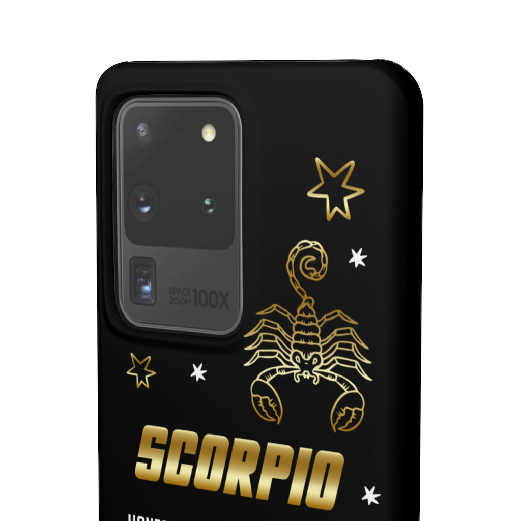 Scorpio Zodiac Report Card IPhone Cases