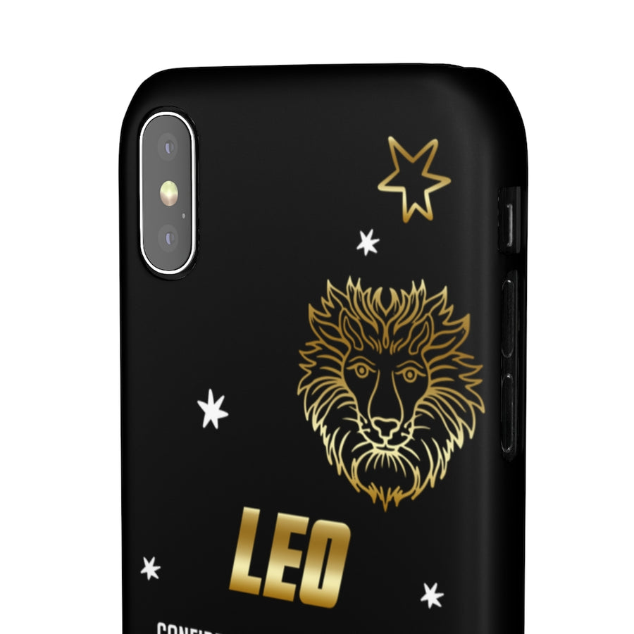 Leo Zodiac Report Card IPhone Cases
