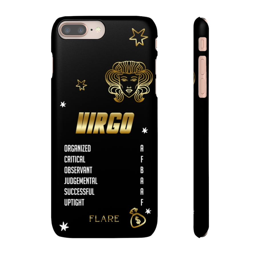 Virgo Zodiac Report Card IPhone Cases