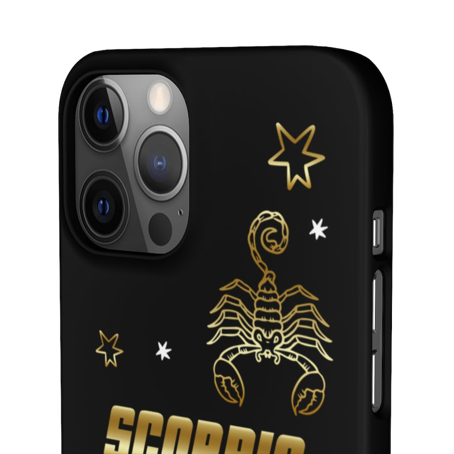 Scorpio Zodiac Report Card IPhone Cases