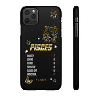 Pisces Zodiac Report Card IPhone Cases