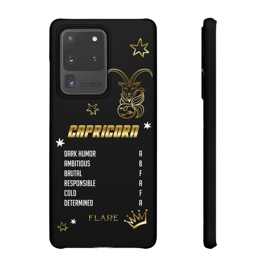 Capricorn Zodiac Report Card IPhone Cases