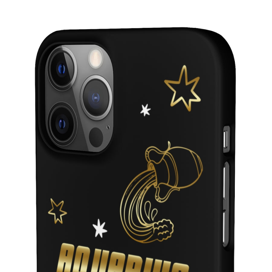 Aquarius Zodiac Report Card IPhone Cases