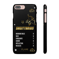 Sagittarius Zodiac Report Card IPhone Cases