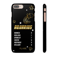 Aquarius Zodiac Report Card IPhone Cases