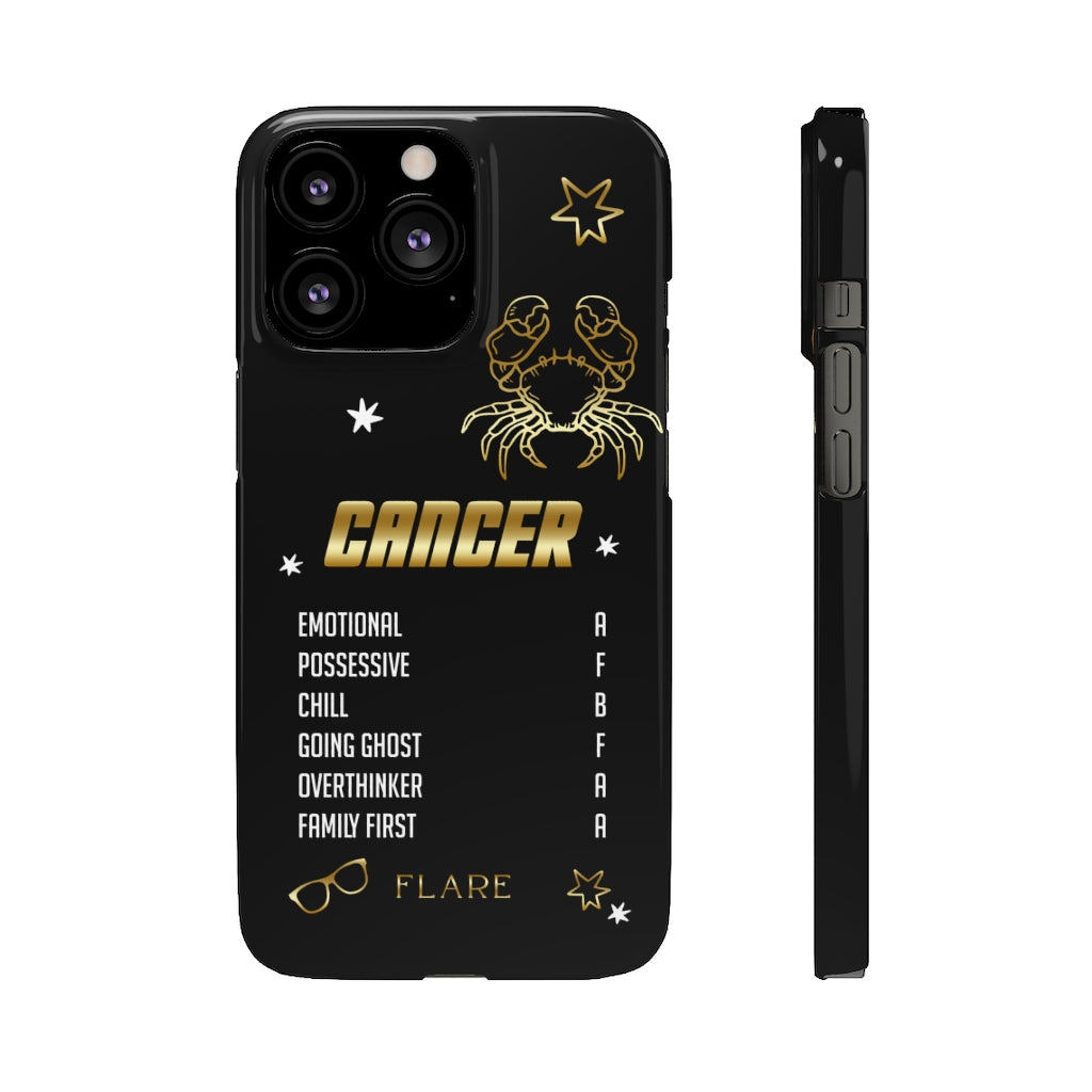 Cancer Zodiac Report Card Cases