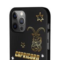 Capricorn Zodiac Report Card IPhone Cases