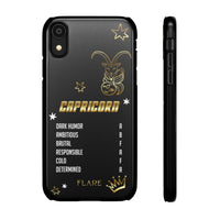 Capricorn Zodiac Report Card IPhone Cases