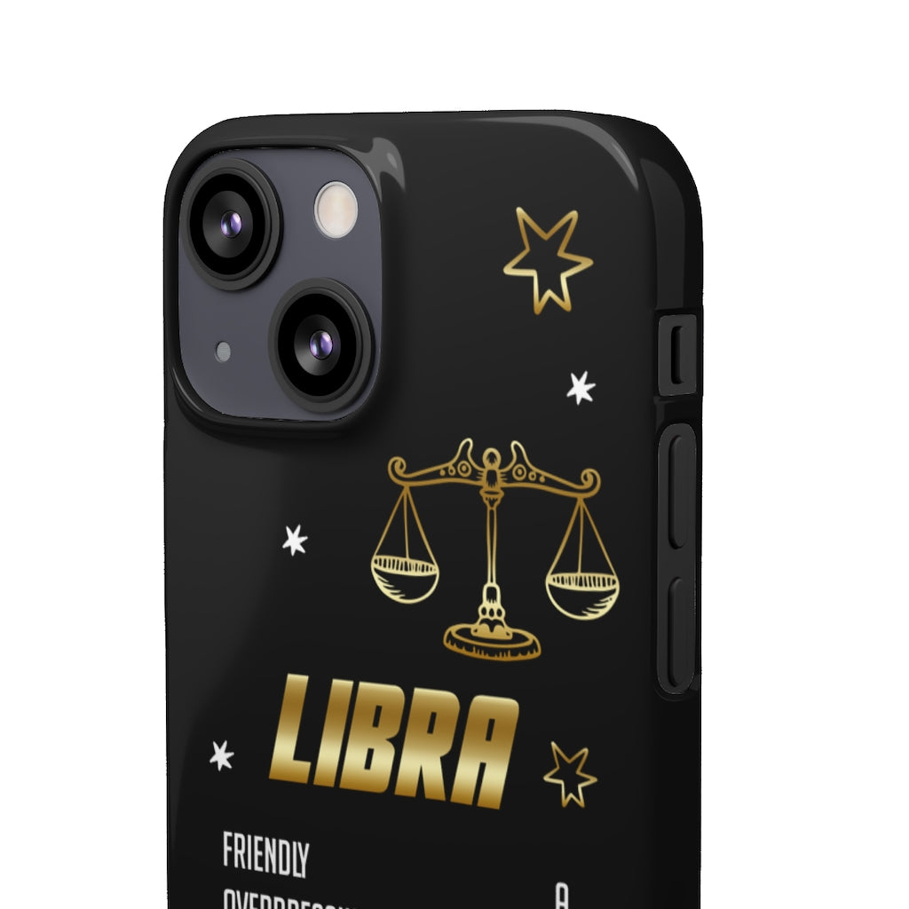 Libra Zodiac Report Card IPhone Cases