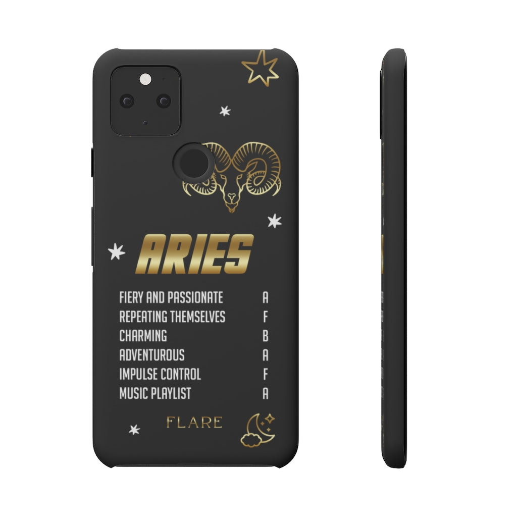 Aries Report Card Iphone Case