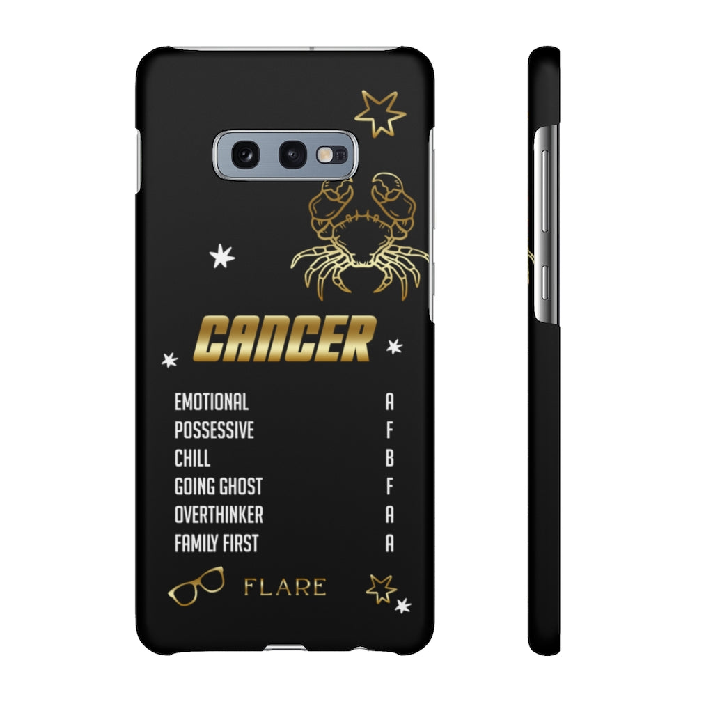 Cancer Zodiac Report Card Cases