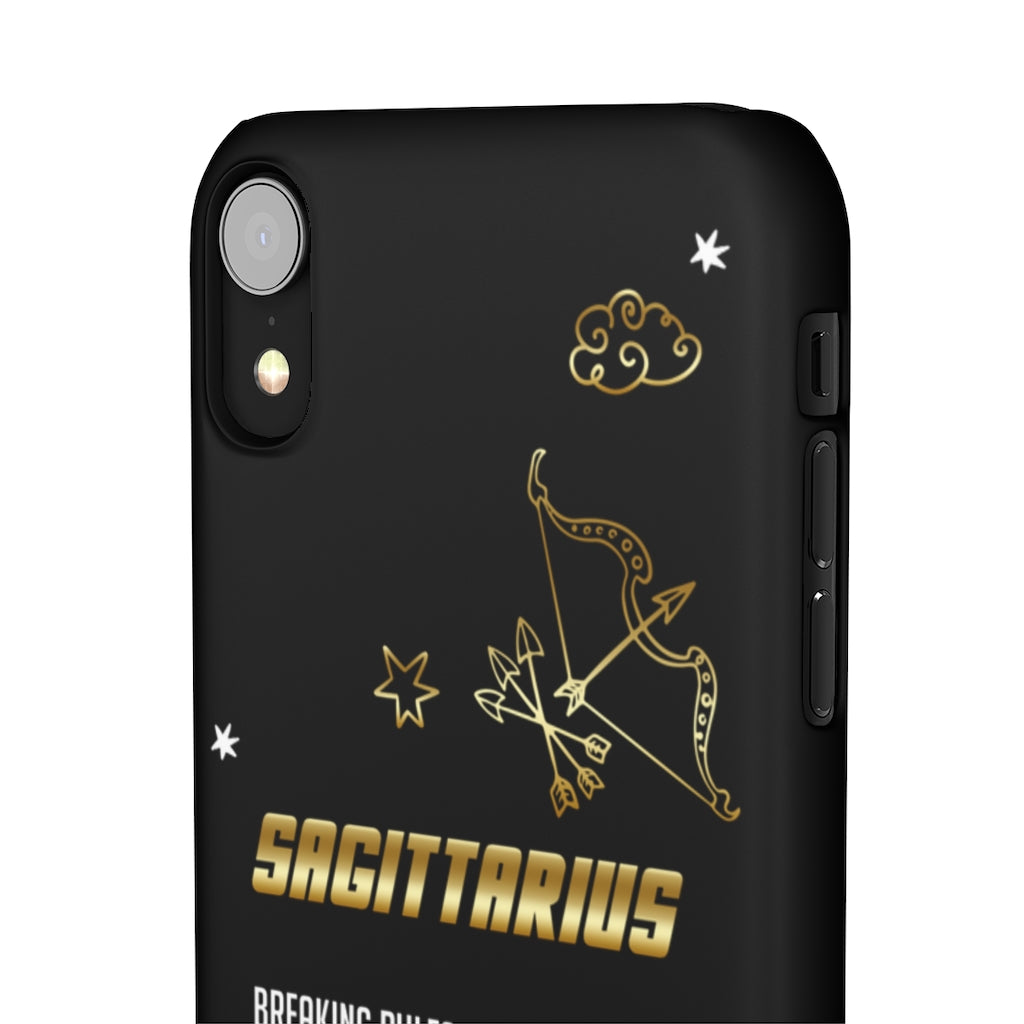 Sagittarius Zodiac Report Card IPhone Cases