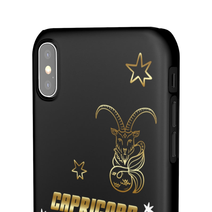 Capricorn Zodiac Report Card IPhone Cases