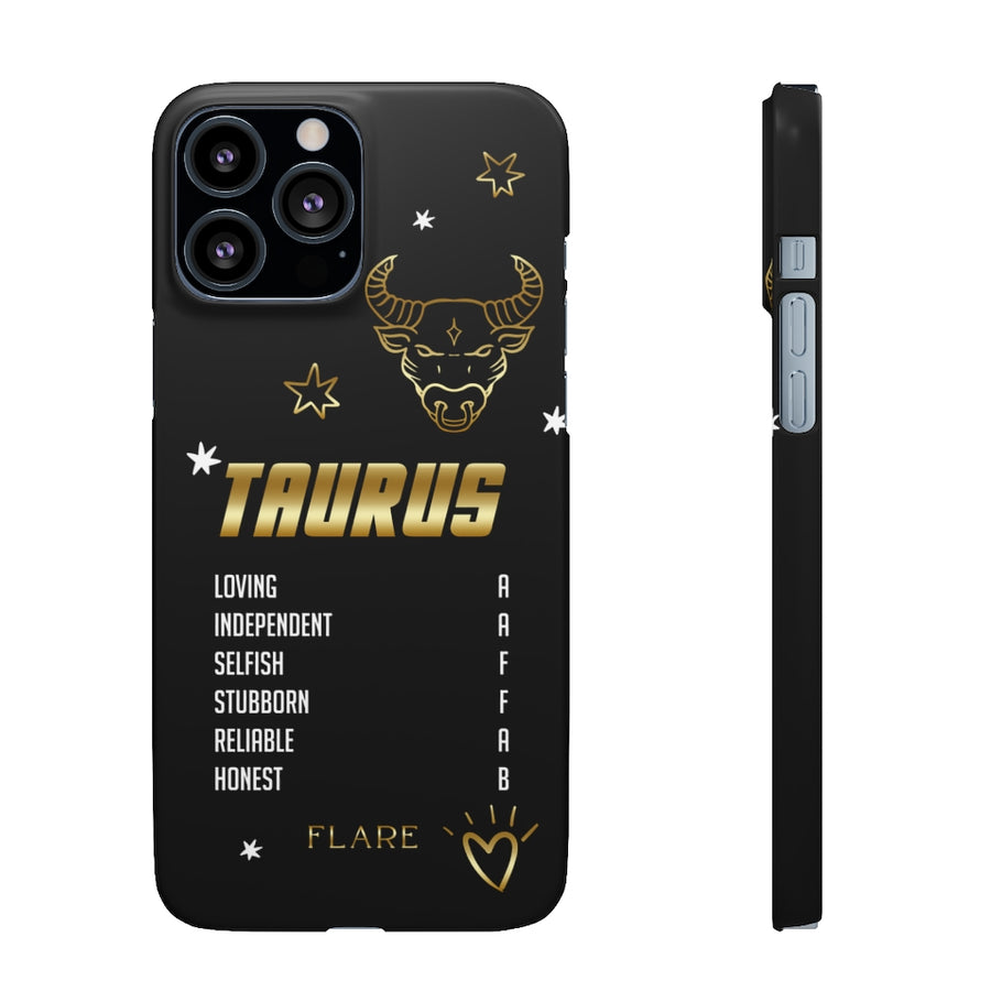 Taurus Zodiac Report Card IPhone Cases