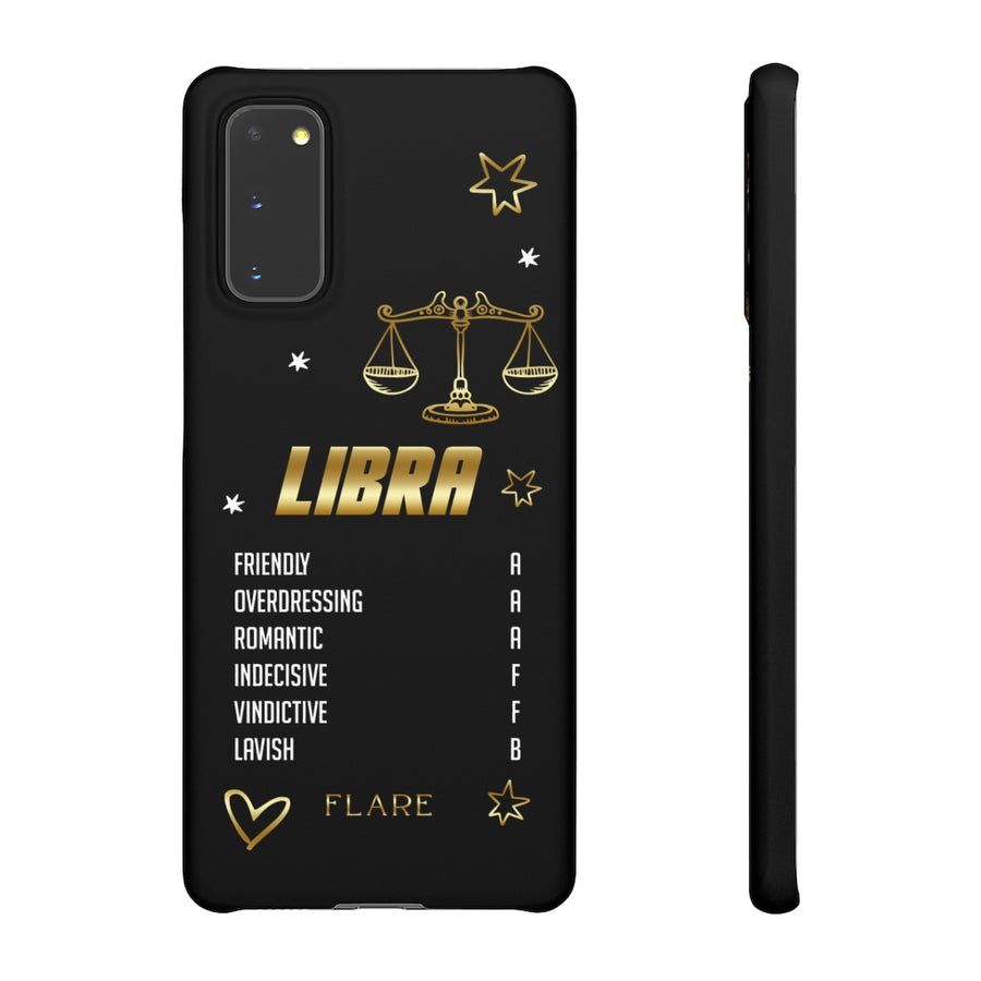 Libra Zodiac Report Card IPhone Cases