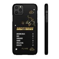 Sagittarius Zodiac Report Card IPhone Cases