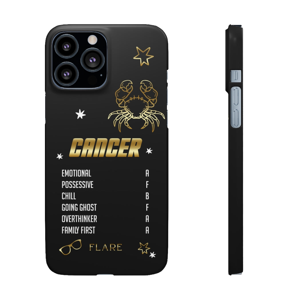 Cancer Zodiac Report Card Cases