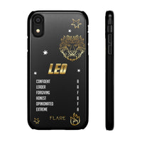 Leo Zodiac Report Card IPhone Cases