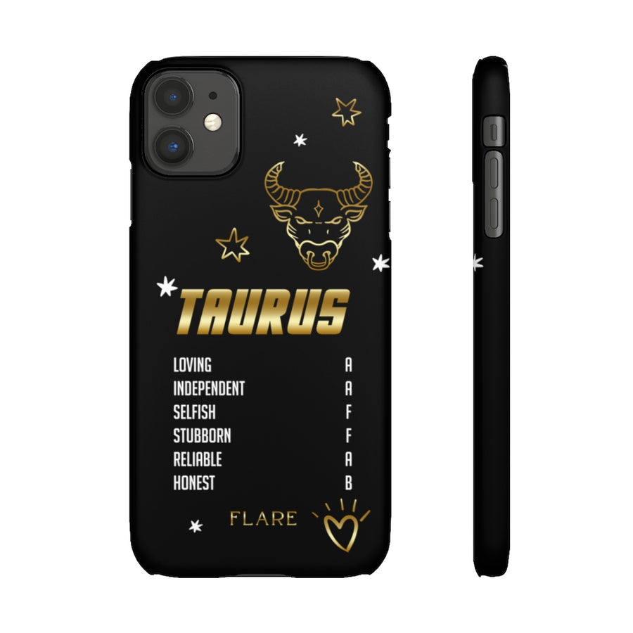 Taurus Zodiac Report Card IPhone Cases