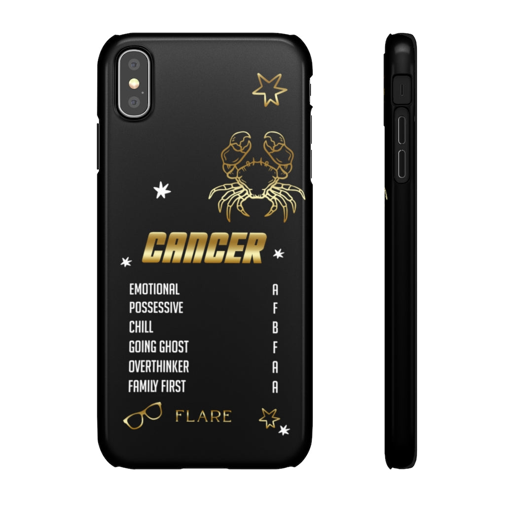 Cancer Zodiac Report Card Cases