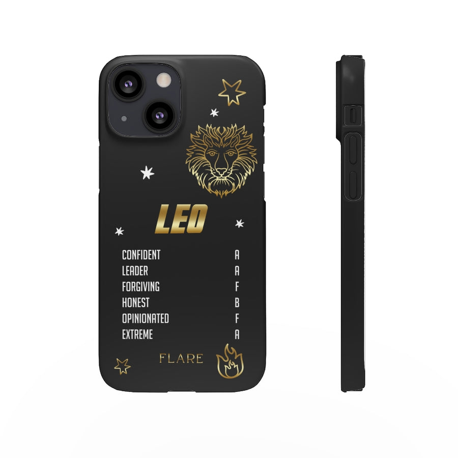 Leo Zodiac Report Card IPhone Cases
