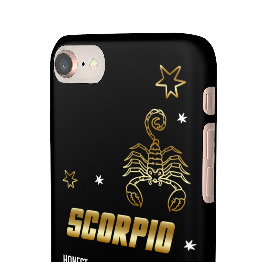 Scorpio Zodiac Report Card IPhone Cases