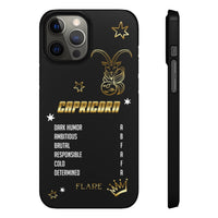 Capricorn Zodiac Report Card IPhone Cases