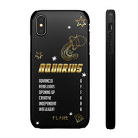 Aquarius Zodiac Report Card IPhone Cases